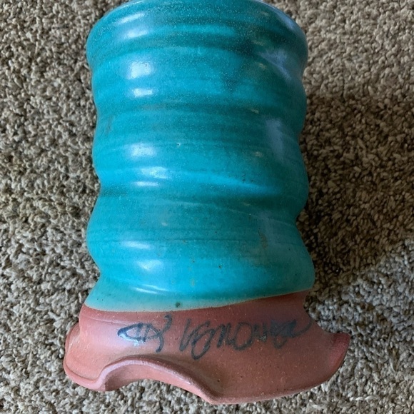 Handmade Stoneware Utensil Holder/Vase